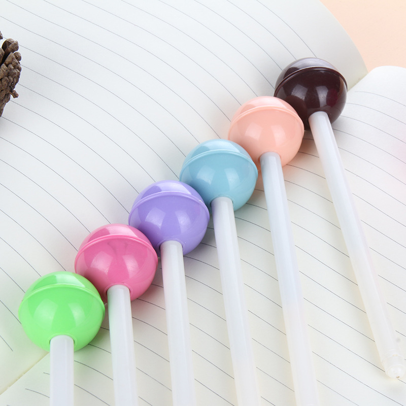 P-0047 Creative Stationery, Cute lollipops, gel pens, needle pens, Ballpoint pens, Office supplies wholesale Specification drawing