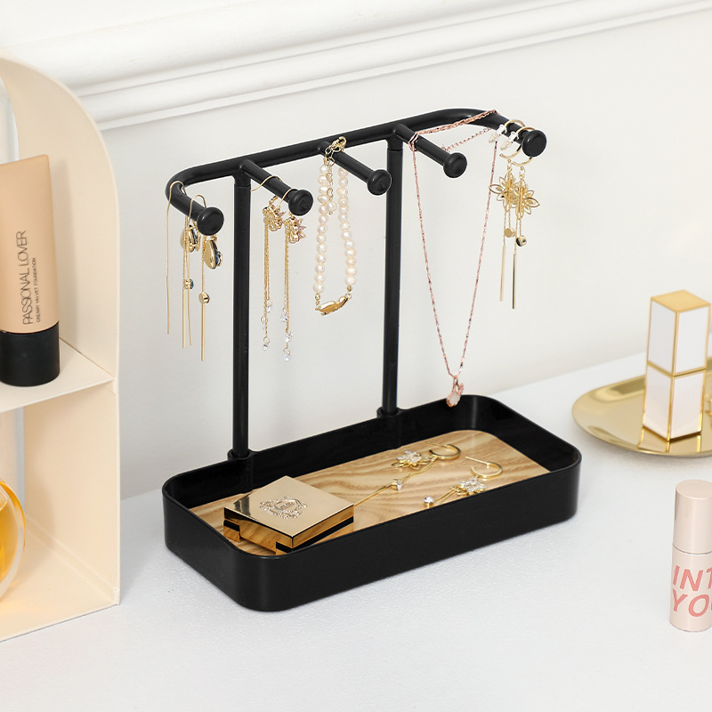 Vante household jewelry rack, storage and hanging rack, jewelry, hand, necklace, ring, earring rack, hair accessory and exquisite display rack Specification image