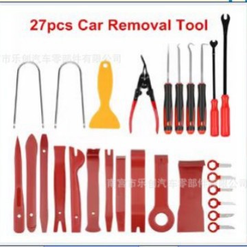 A 27-piece set of car audio disassembly tools, car disassembly prying board, screwdriver, light opener, key kit details Picture