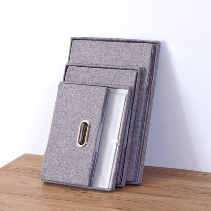 可折叠布艺收纳盒衣柜整理箱防水收纳箱带盖衣物棉被防潮储物箱子产品图