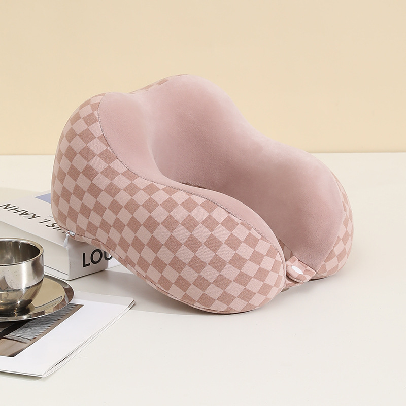 航空枕U型枕记忆棉慢回弹枕头旅行办公午睡颈椎护颈枕德芙格航空
