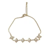 Korean-style, fashionable and simple diamond-encrusted star bracelet for women, exquisite and versatile, with a super dazzling design sense. Wholesale of jewelry Item Picture