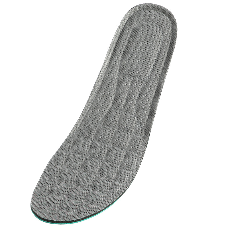 Shock-absorbing elastic cotton sports insoles, men's summer military training insoles, massage breathable sweat-absorbing insoles, height-increasing insoles wholesale Item Picture
