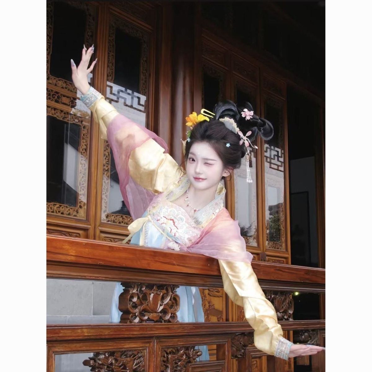 汉服/禅茶服/禅舞服实物图