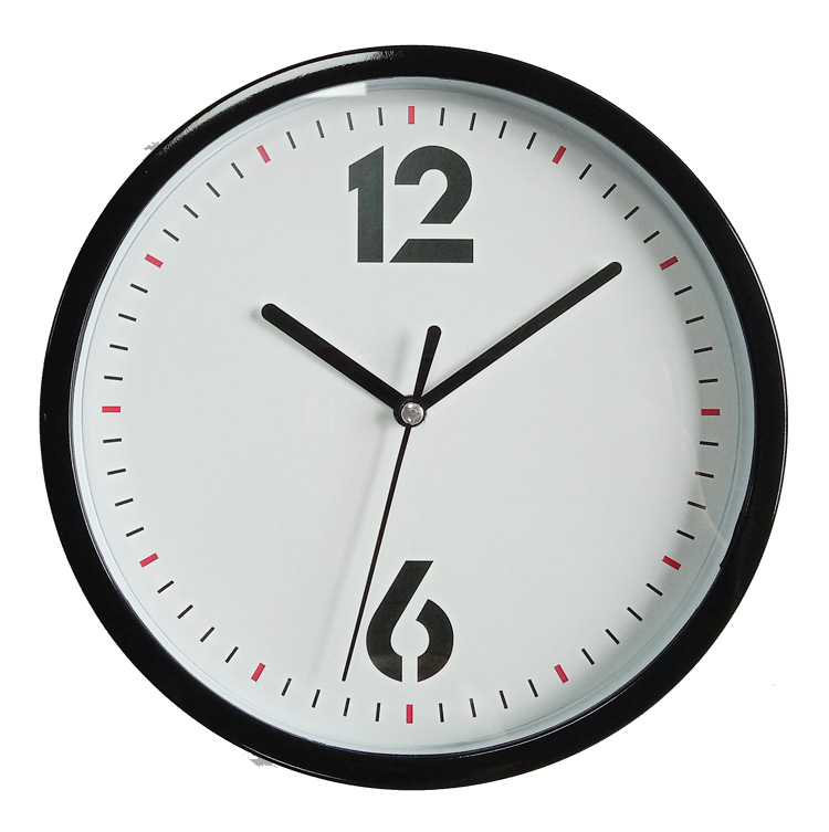 8寸圆形装饰时钟 挂墙可爱趣味墙上装饰时钟diy时尚简约挂钟