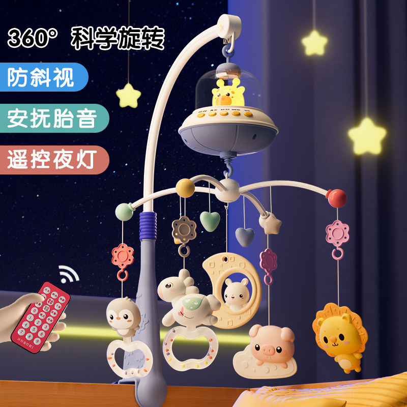 Cross-border best-selling children's bed bell pendants, baby cribs, strollers, lullabies, soothing bells, and bed bell toys Application Scenario