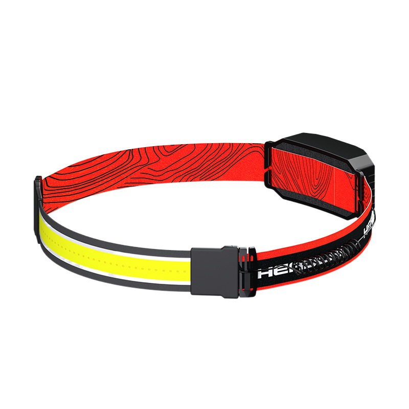 Cross-border COB large headlamp, outdoor camping and mountain climbing maintenance work, lightweight sports, outdoor fishing headlamp Item Picture