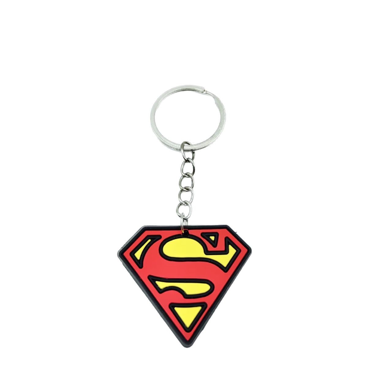 Cross-border PVC soft rubber Avengers keychains, steel Batman key chains, wholesale of small commodities for street vending Item Picture