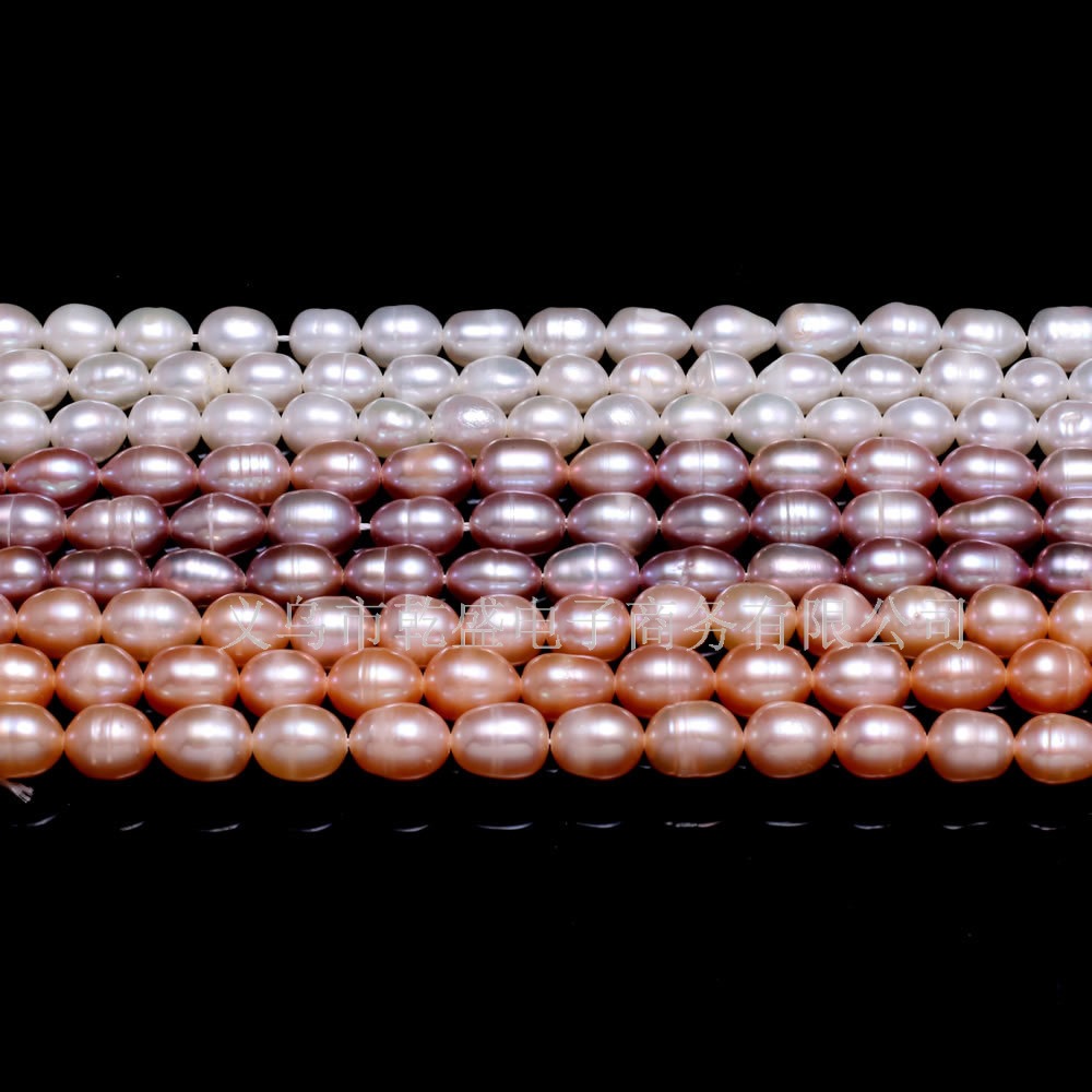 Natural freshwater pearl semi-finished product DIY jewelry bracelet necklace jewelry material AA-grade pearl loose beads Application Scenario