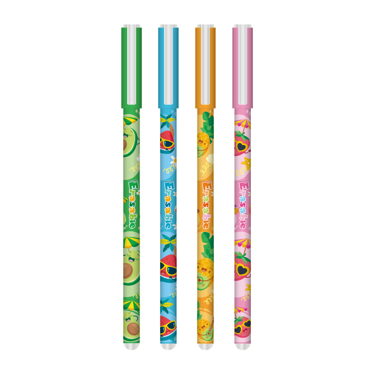Yalong Cross-border high-quality cap-removing heat transfer film holder pen, blue 0.5mm gel pen, erasable pen details Picture