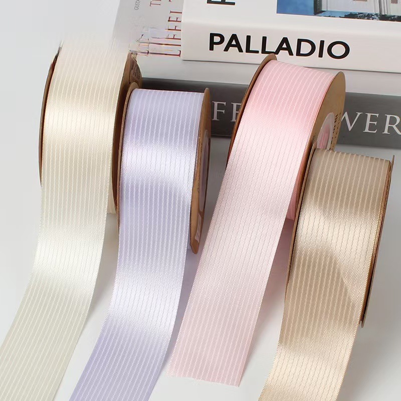 Strip ribbon manufacturer direct sales of clothing, shoes, hats, accessories, bows, headwear, gift packaging ribbons, 50 yards per roll