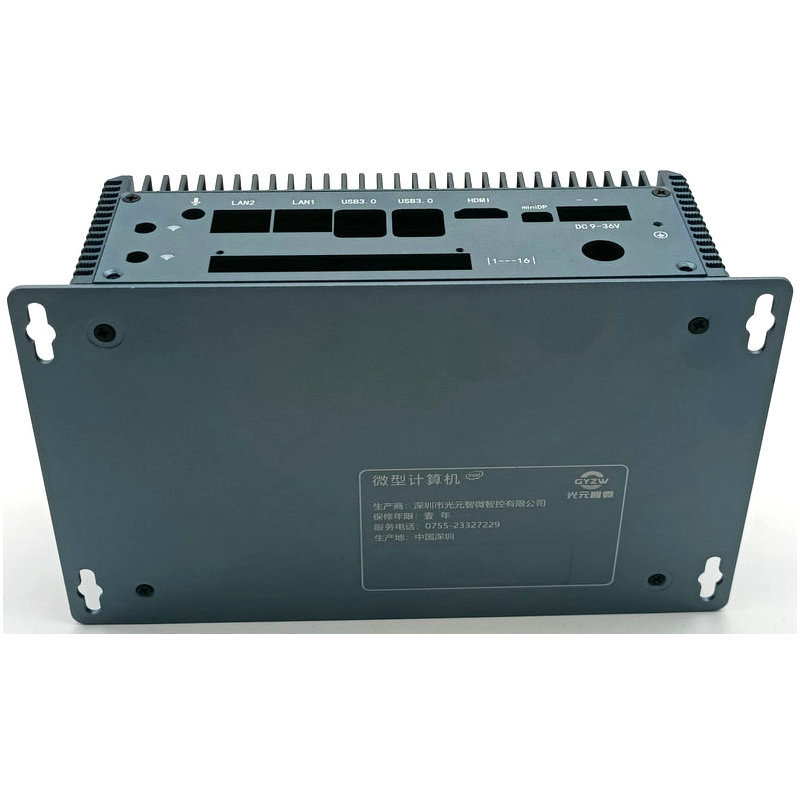 Fanless computer mainframe aluminum shell custom CNC processing industrial equipment controller aluminum profile shell chassis Application Scenario