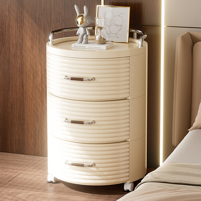 Drawer-type storage cabinet, household living room storage cabinet, multi-layer slit toy and snack storage cabinet, bedroom bedside table details Picture