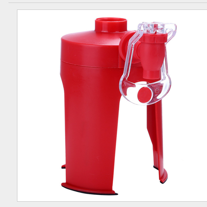 Second-generation creative hand-pressed cola bottle inverted water dispenser, carbonated beverage inverter, household beverage machine, cola machine Specification image