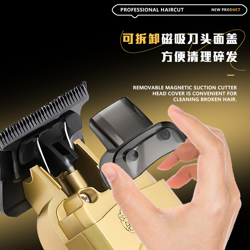 kemei cortador eléctrico para peluquería cortador de pelo eléctrico especial mini cabeza de aceite razon haircut set KM-90-5 details Picture