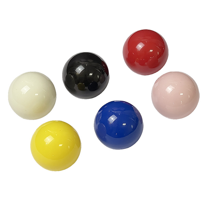 多巴胺彩色圆珠门拉手开关按钮扶手马桶提拉盖把手白底实物图