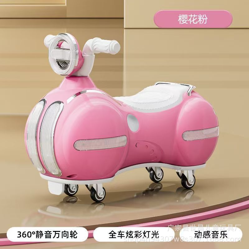 儿童滑行车溜溜车防侧翻1—5岁可坐玩具妞妞车灯光音乐四轮扭扭车产品图