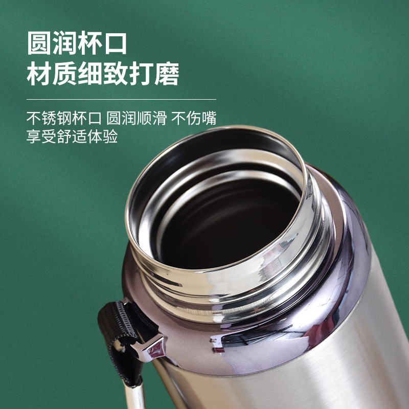 Business gift water cup, large-capacity 316 stainless steel insulated cup, star sling pot, outdoor portable sports water bottle Application Scenario