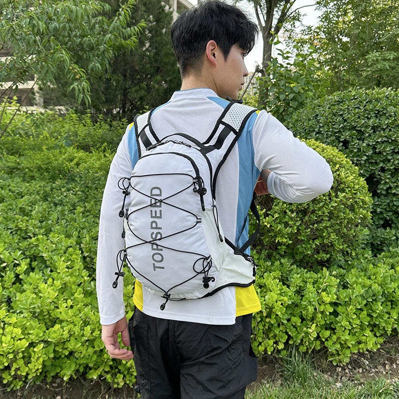 Large-capacity hiking bag, water-repellent off-road cycling backpack, multi-functional sports backpack, marathon water bag, outdoor bag details Picture