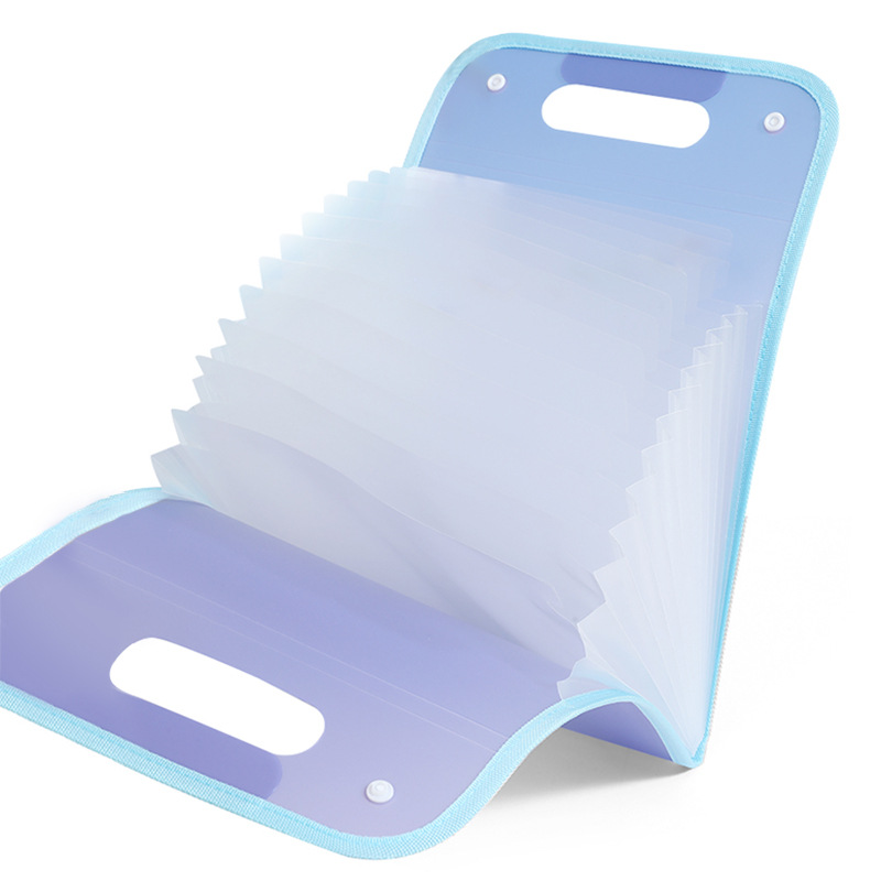 Portable organ bag, test paper storage bag, student special large-capacity file bag, super cost-effective, with a page-separating organization tool Item Picture