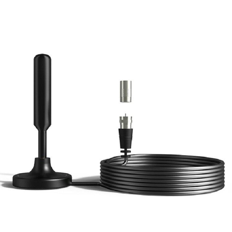 Cross-border bestseller TV antenna UHF/VHF indoor high-definition digital terrestrial wave DVB-T2 antenna receiver Specification image