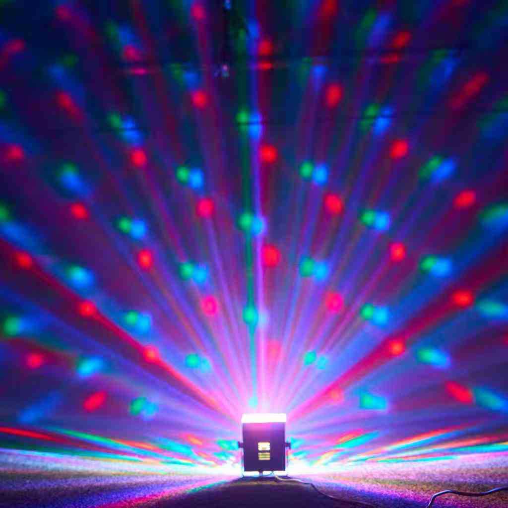 Color light projector, lighting technology, grass spotlights, outdoor courtyard decorative lights details Picture
