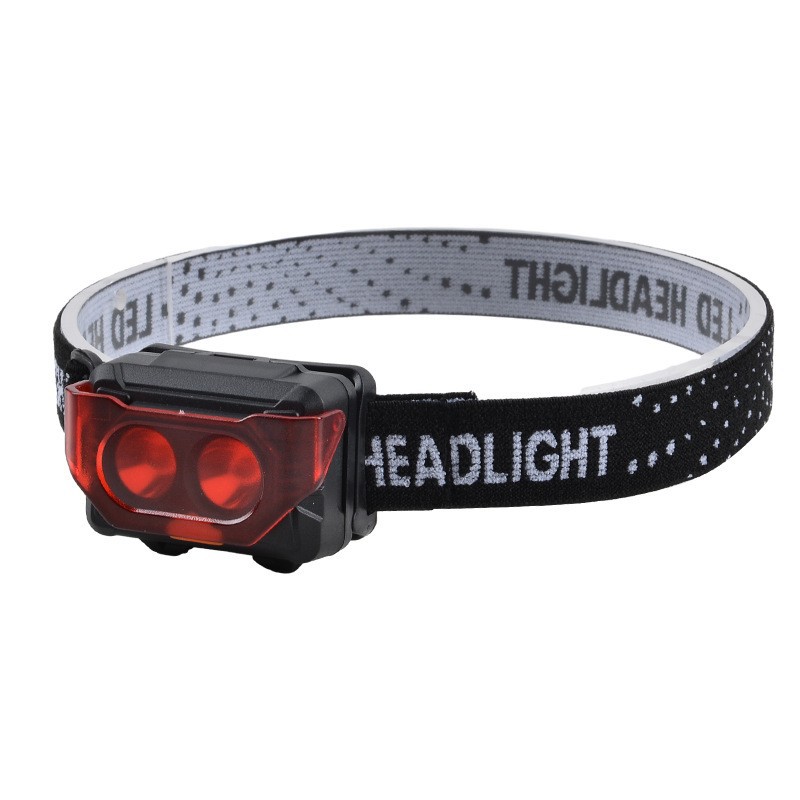 High-power COB headlamp, long-lasting lithium battery, high-intensity portable head-mounted night riding lamp, fishing headlamp, specially designed for outdoor use