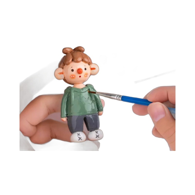 No-baking stone plastic clay set, soft clay automatic air-drying stone plastic clay set, children's handmade clay tool kit Item Picture