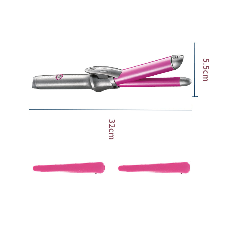 Fábrica personalizada komei rizador de pelo big wave KM-1881 cross border rizador de pelo cuidado permanente férula alta cranial superior Item Picture