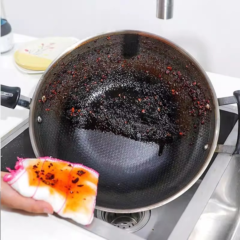 抹布、百洁布、洗碗巾实物图