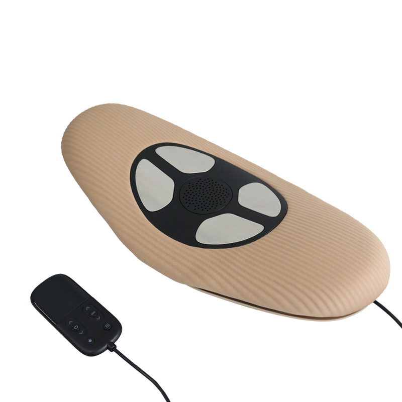 腰部按摩仪智能脉冲牵引腰椎器腰部加热震动充气放松腰椎按摩器