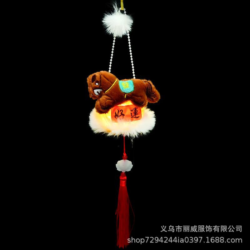 The 2026 New Year of the Horse small lanterns are a bestseller. The new Chinese-style New Year's Eve lanterns are being sold at street stalls in scenic spots at night markets, glowing and selling well Application Scenario