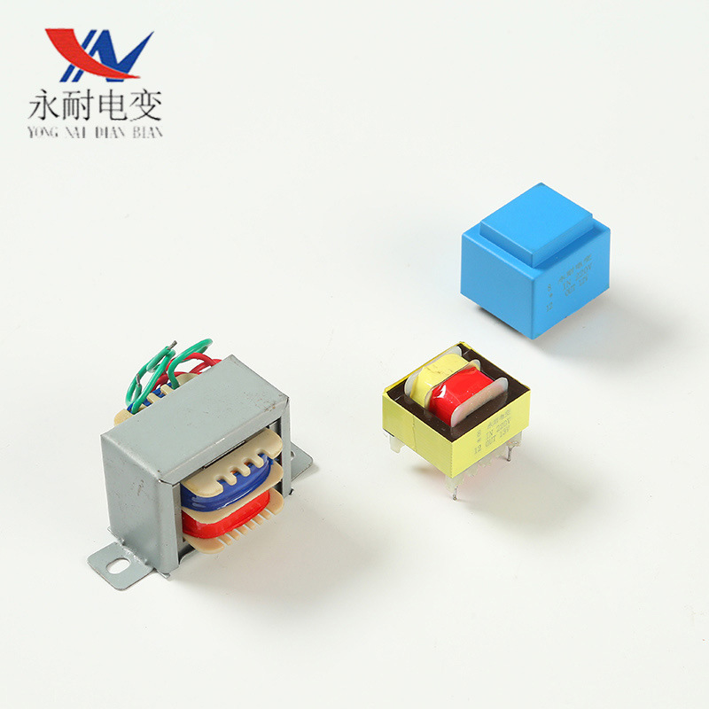 12V低频电源变压器插针电子变压器包壳灌封电源隔离微型变压器细节图