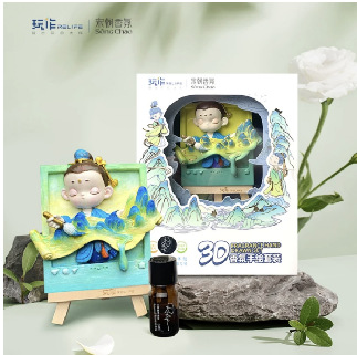 diy three-dimensional relief digital oil paintings, hand-painted acrylic paintings, decorative paintings, three-dimensional relief painting sets, wholesale ornaments, paintings Application Scenario