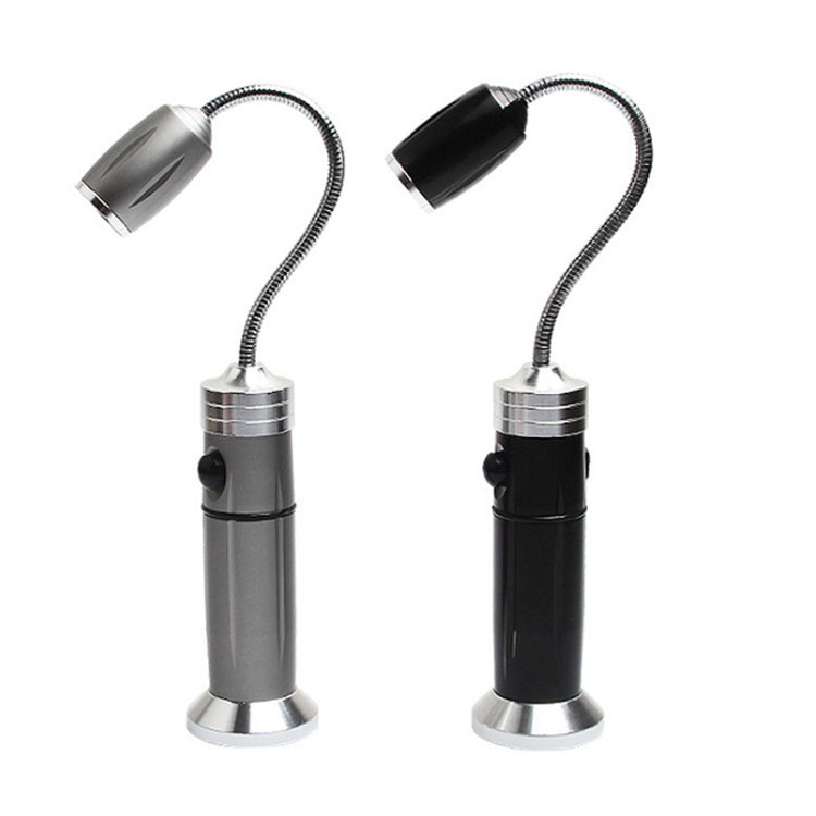 Cross-Border Led Flexible Hose Machine Tool Work Maintenance And Inspection Lamp, Strong Magnetic Auto Repair, Strong Light Charging Adjustable Focus Barbecue Flashlight details Picture
