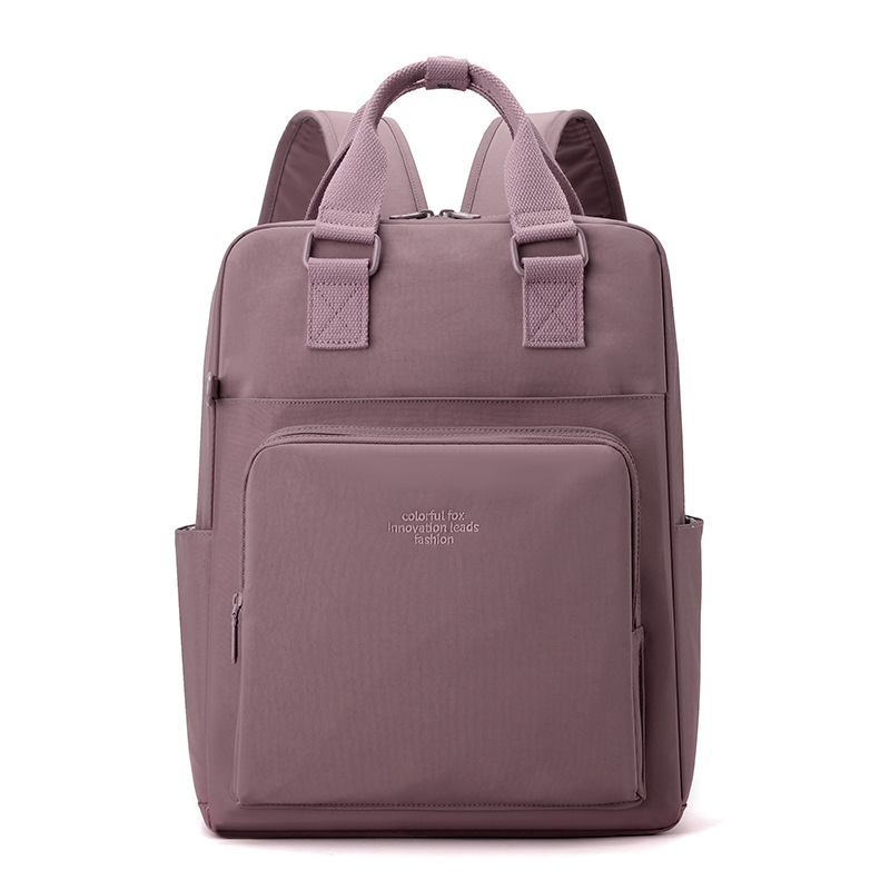Ladies' backpacks, cross-border water-repellent nylon backpacks, versatile schoolbags