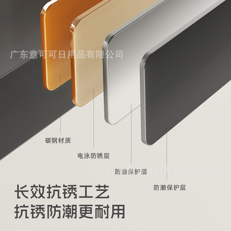 Kitchen sink rack, sponge, white cleaning cloth, detergent storage rack, countertop, rag rack, sink and drain rack Specification image