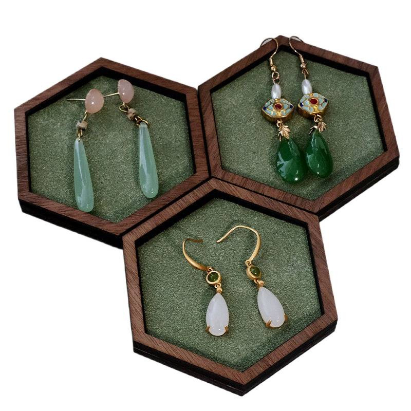 饰品架子/项链展示架/首饰展示架/首饰展示盒/小饰品白底实物图