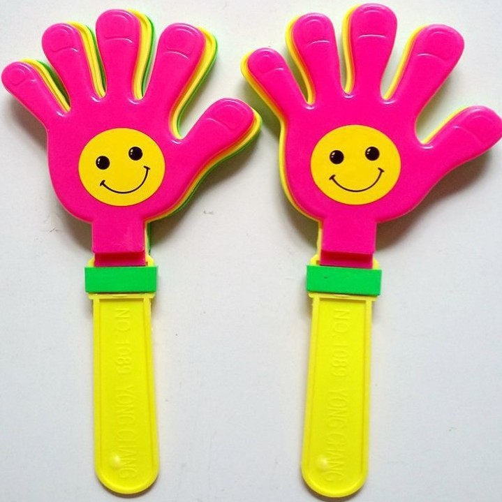 28CM large clapping device, clapping plastic toys, clapping hands, clapping hands, clapping palms, new material clapping hands wholesale Specification image