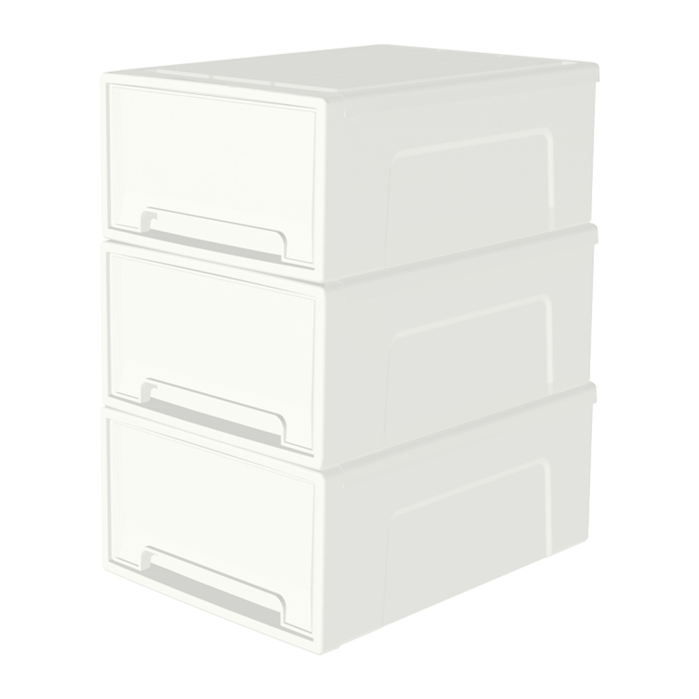 Free shipping, thickened drawer-type storage box, wardrobe, thickened clothes organization box, large storage box, household plastic storage cabinet