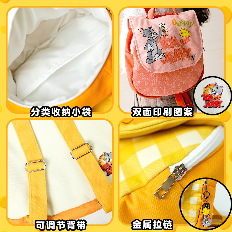 双肩背包实物图