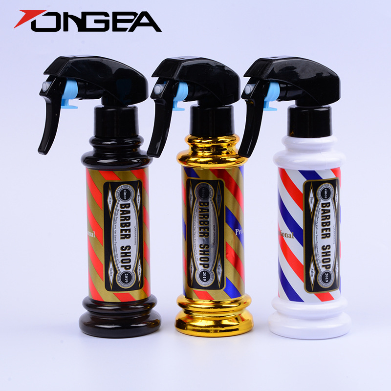 复古喷雾壶美发喷水壶水转灯水壶酒精消毒喷雾瓶理发店油头喷瓶