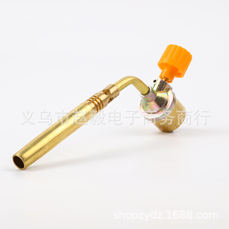 曼普点火喷枪头烧猪毛卡式喷火 枪 喷枪焊枪点火器丁烷气喷火 枪产品图