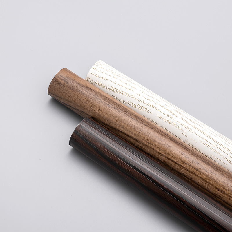 Forest Series Roman rod curtain rod, complete curtain fixing bracket, full set of accessories, factory direct sales, side top installation Specification image