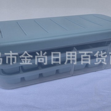 High-end food-grade ice cube tray, ice cube for freezing, household ice box with lid, ice storage box, push-type ice cube tray, portable Application Scenario