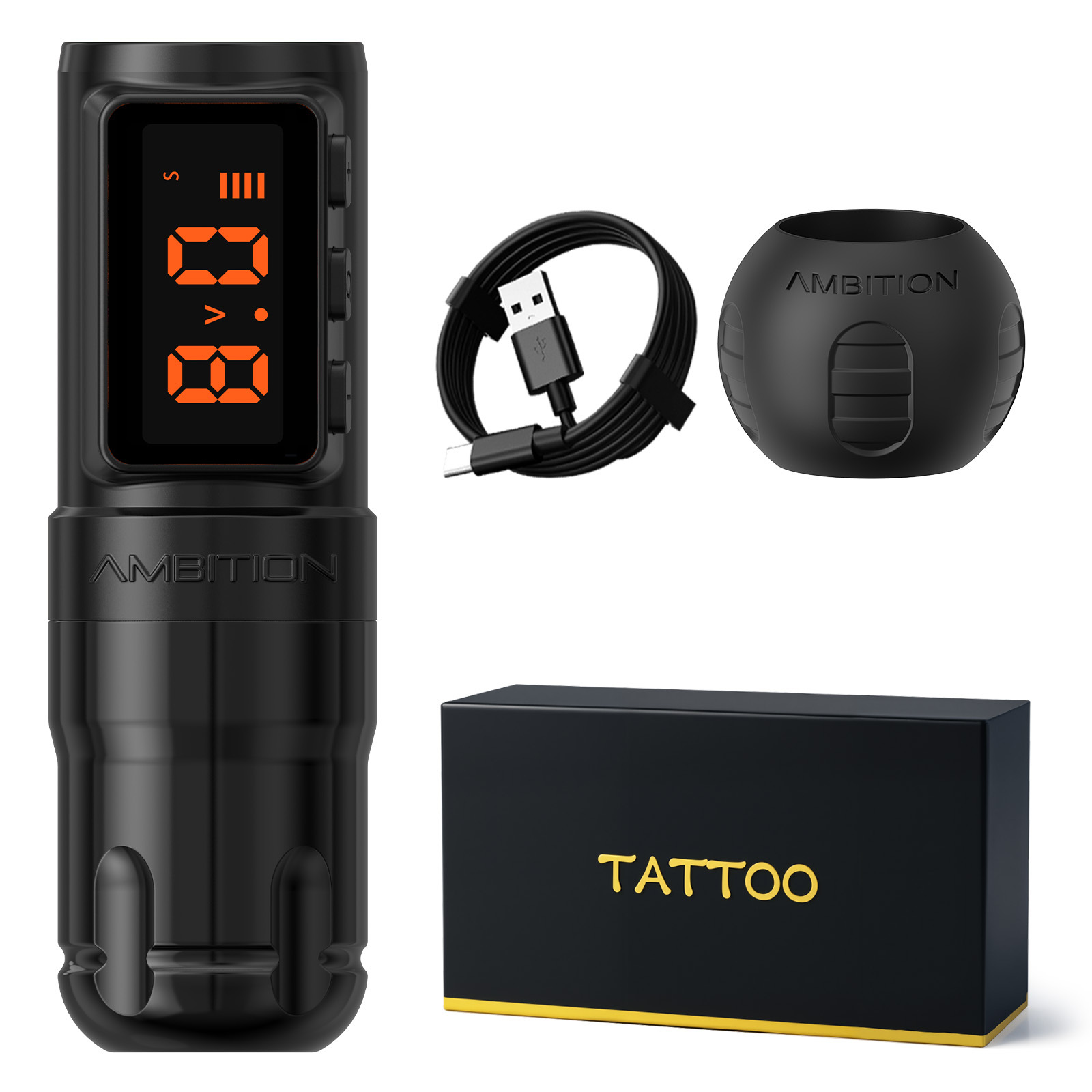 shanilak whenshu polo tatuador pluma portátil máquina de tatuaje compacta corte de línea de niebla tatuaje de cejas todo en uno Item Picture