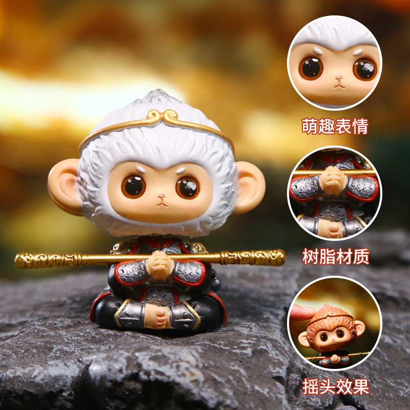 Direct sales from the manufacturer of 2D trendy male Monkey King blind box gifts, small tabletop ornaments and decorative items Application Scenario