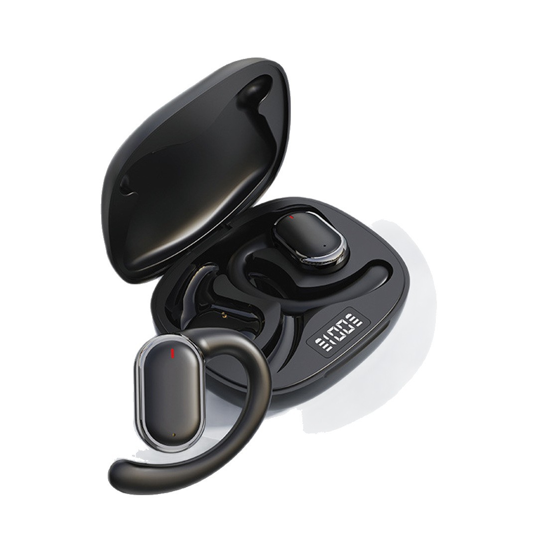 Wholesale of cross-border new over-ear PRO14 Bluetooth headphones with digital display screen and ultra-long battery life sports headphones as gifts Item Picture