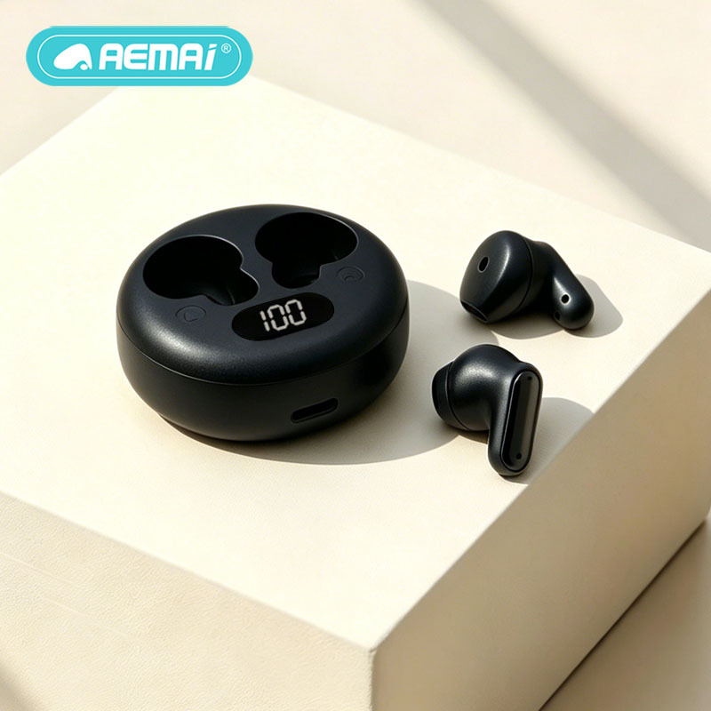 Cross-border new Q5 high appearance level HIF surround sound I wireless Bluetooth headphones digital display long battery life private mold wholesale details Picture