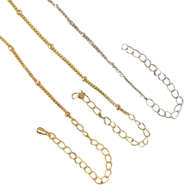Pendant beads, chain, chain accessories, diy handcrafted materials, bracelet, necklace, earrings, tassel chain, side chain Item Picture